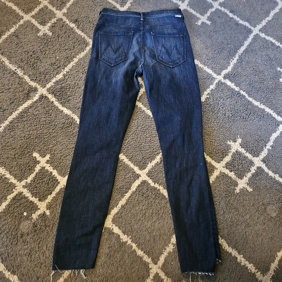 Mother Stunner Zip Ankle Step Fray Jeans Size 26 - Picture 7 of 11